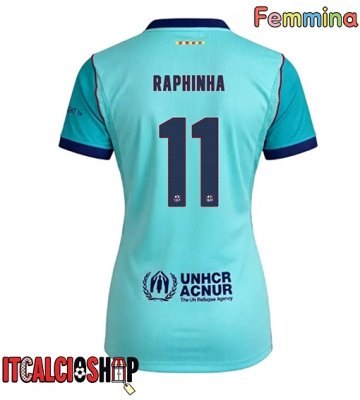 Barcelona Raphinha Belloli #11 Terza Maglia Femmina 2026-27 Manica Corta